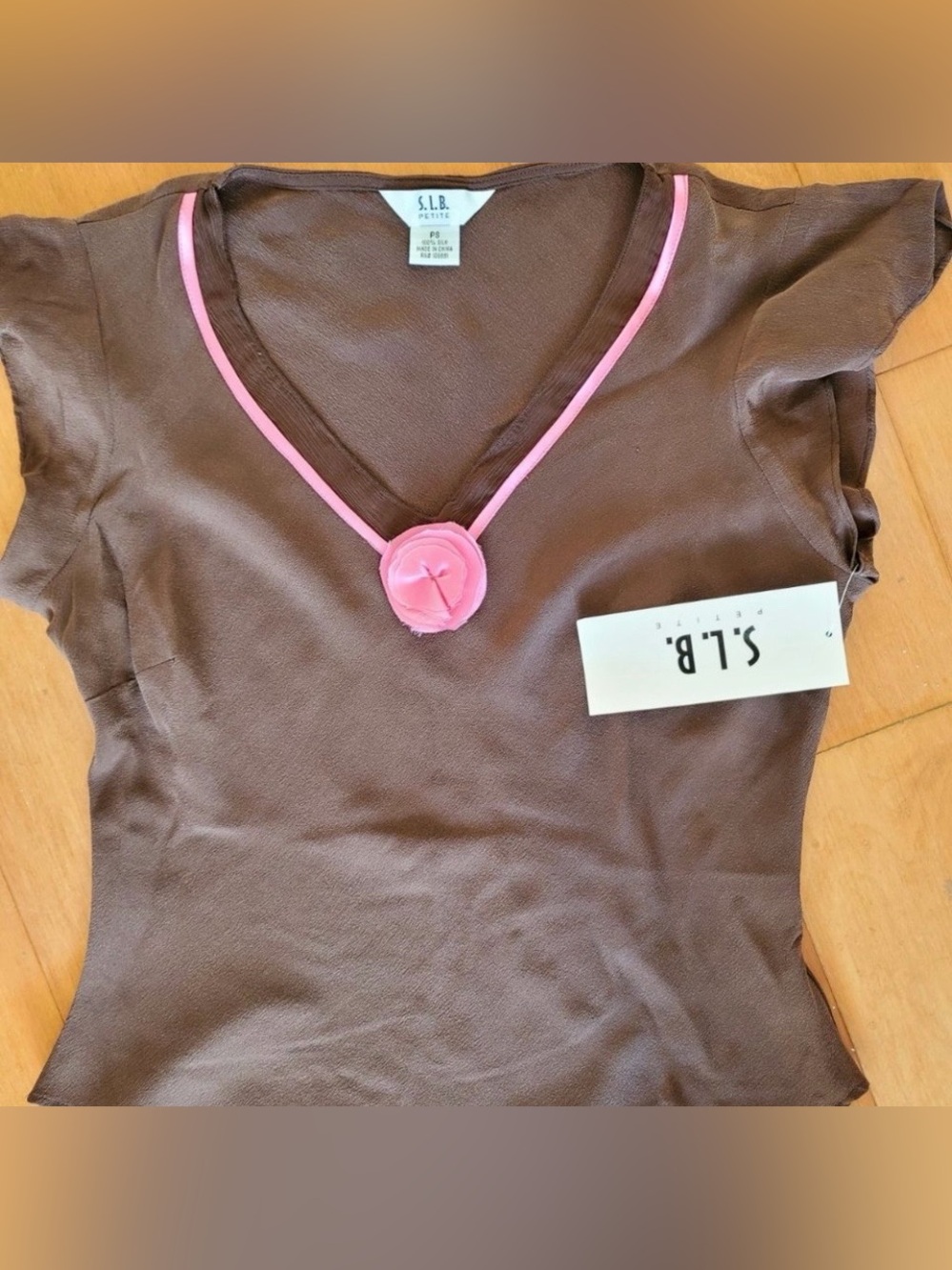 Silk  Blouse by S.L.B., SP